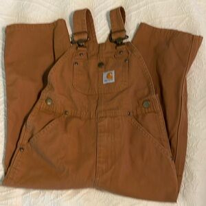 Carhartt canvas overalls